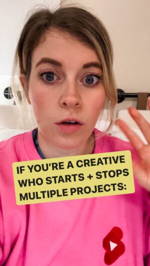 Kelsey Edwards Instagram - the identity of being someone who doesn’t finish projects is the problem 🫠 shame slows you down, and not every idea was meant to make it through every stage of the creative process. you finish what lights you up, and that’s okay! does this resonate? ⬇️⬇️ #multihyphenate #multipassionate #creative 

#multipassionateentrepreneur #multipassionatecreative #adhd #neurodivergent #actress #actor #artist #creator #entrepreneur