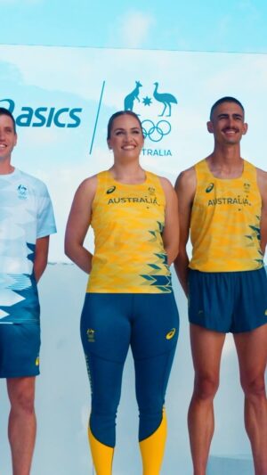 Kelsey-Lee Barber Instagram - Together with @ausolympicteam, we celebrated the unveiling of the official Australian Olympic Team uniforms for Paris 2024 🇫🇷
Every garment in the 2024 Olympic uniform proudly showcases Australia’s iconic green and gold colours, complemented by an Indigenous print incorporated into each piece.
#ASICSAustralia #RoadtoParis #MoveYourMindWithASICS #Paris2024