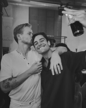 Kelvin Boerma Instagram - met de kids naar disco bowlen
