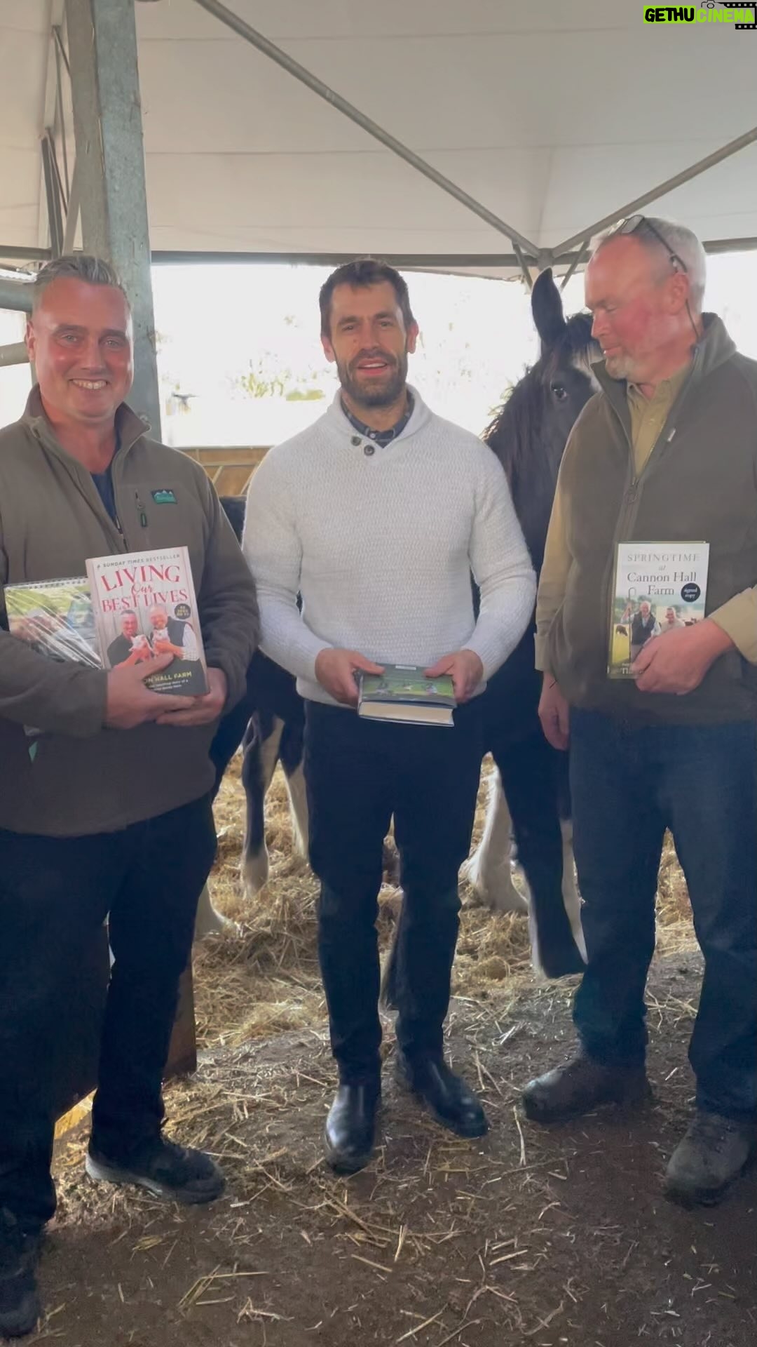 Kelvin Fletcher - 3.8K Likes - Went to see our friends @cannonhallfarm today to give them a little present! They also surprised us with some gifts too!
If you haven’t been I can’t recommend @cannonhallfarm enough. One of the best farms I’ve ever visited for that full farm experience, and not to mention the soft play and restaurants. A great day out for the family and as always, the whole team are so giving with their time.
And yes, we quizzed @robdavechf about all things farming! So supportive and always so helpful 🙌🏻
#fletchersonthefarm #farmlife #familydayout
