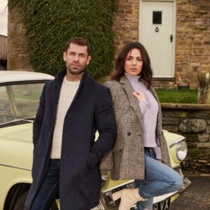 Kelvin Fletcher Instagram - Not sure where the clothes are from but it’s a Ford Anglia 105e. 

📷 @josephsinclair
