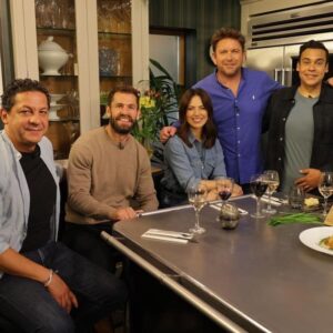 Kelvin Fletcher Instagram - What a pleasure it was to see the man himself @jamesmartinchef cook alongside the amazing @paulainsw6rth and @chef_francescomazzei 

Not often you get to eat with such cooking royalty! 

@saturdayjamesmartin