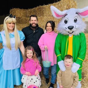 Kelvin Fletcher Instagram - I get asked every single day if people can visit our farm……..

Well now you can! 

We are hosting our very own magical Easter egg hunt for all the family! 

There’s a nature trail, cute lambs, cheeky pygmy goats, pig football and even a show! Not to mention the chocolate treats! 

We can’t wait to welcome you to our family farm.

Head over to @fletchersonthefarm for all details and link to book tickets. 

And yes of course I’ll be bloody there! I’ll have 50 sheep to lamb whilst you and the family hunt for eggs! So I’ll be sure to pop by every spare minute! 😂

#easter #family