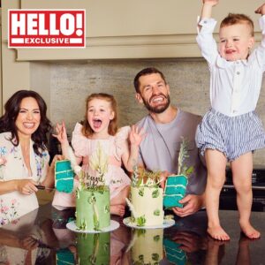 Kelvin Fletcher Instagram - Team Fletcher! 

@hellomag