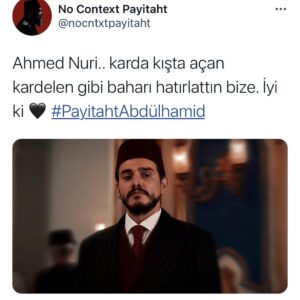 Kemal Uçar Instagram - geçen gün twitterda sevdiğiniz Ahmet Nuri görsellerini gönderin instagramda paylaşıcam dedim, bin tane yollayıp beni bitirdiniz. valla üç saattir uğraşıyorum😅 bi postta 10 adet koyulabiliyomuş, ben de aradan seçip paylaşmak zorunda kaldım, sonda da çok sevdiğim bi kolajı ekledim.. mutlu ettiniz sağ olun dostlar🤓✋🏻 @payitahtdizi @esfilmcomtr @trt1 not: fotoğrafını ekleyemediklerim kusura bakmasın, bi sonraki sefere🤷🏻‍♂️ not2: sondaki video ➡️ @kemalucarfan 💫