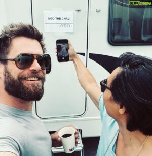 Ken Duken Instagram - #meandmydirector #trailerneighbour @ngothechau #friendship #sincetwentyyears #blocktwo of the @skydeutschland #series #firstblock #directed by another friend @hankanton #dergeiletyp #well #itcouldntbebetter 🙈❤️🔥