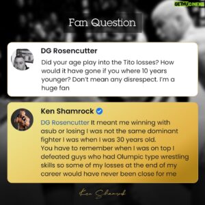 Ken Kilpatrick Instagram - Fighting Tito in my prime would've been a different story 💥