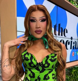 Kendall Gender Instagram - Had such a blast co-hosting @thesocialctv , thanks for having me !!! 🕺🌈. Always LOVE loving my talk show host fantasy with these angels.

Watch live today at 2pm PST or stream on the @ctv app 

Outfit : @evanclayton 
Shoes : @lintervalle 
Hair : @stylingbylush