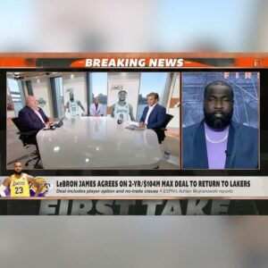 Kendrick Perkins Instagram - @kendrickperkins says LeBron “wants to win NOW.” 😤