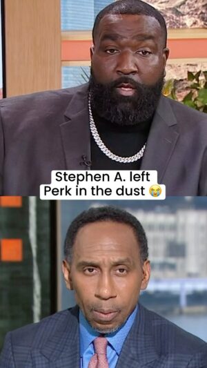 Kendrick Perkins Instagram - @stephenasmith didn’t have to do @kendrickperkins like that 😭😂