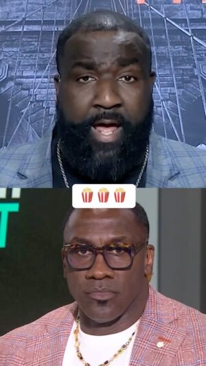 Kendrick Perkins Instagram - @kendrickperkins and @shannonsharpe84 got heated over whether NBA players can play in the NFL 👀