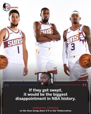 Kendrick Perkins Instagram - @kendrickperkins, @stephenasmith and @malika_andrews weigh in on the state of the Phoenix Suns. ➡️