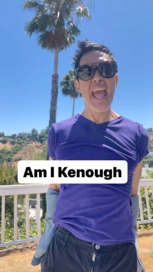 Kenneth Choi Instagram - I’m just Ken. Is that Kenough?
#barbie #imjustken #kenough