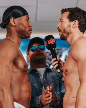 Kenny Ojuederie Instagram - READY. TO. GO. 🥊💥😤 TUNE IN TOMORROW ON @daznboxing FOR MY FIGHT. THE SHOW STARTS AT 7PM UK TIME. ⏳ @misfitsboxing