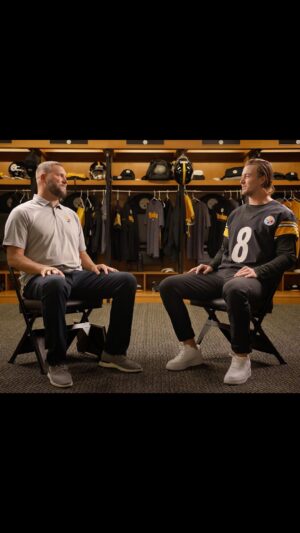 Kenny Pickett Instagram - #7 and I share more than just a love for ball. He gave me some tricks of the trade on what it’s like to be a member of the @numberonecochran team.