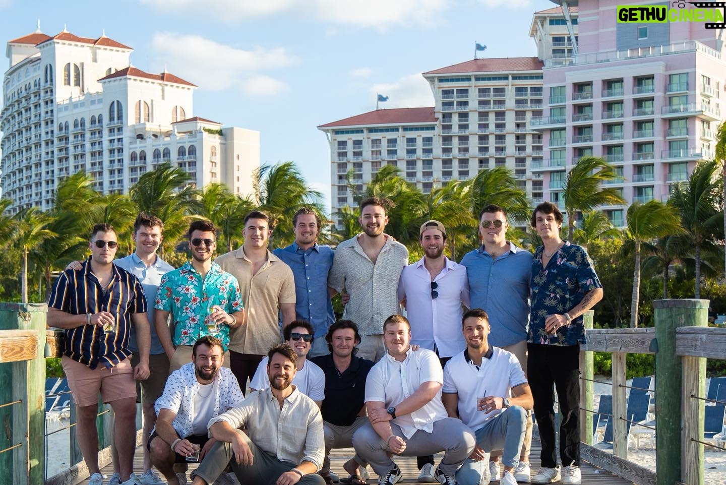 Kenny Pickett - 39.5K Likes - Once in a lifetime trip…Alright let’s go get married @amypaternoster !
@bahamarresorts
@grandhyattbahamar