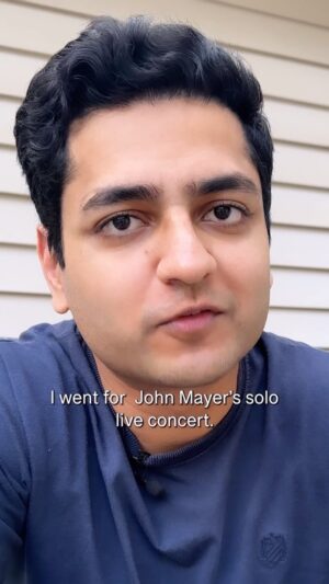 Kenny Sebastian Instagram - 18 year old me wouldn’t believe it if I told him.

On March 27th 2023, I got to see @johnmayer live in his brand new solo tour at @statefarmarena in Atlanta. 

As a stand up comedian and amateur musician myself who weirdly doesn’t have any interest in celebrities who are involved in sports or movies…I freaking love….John Mayer.

Now, the most common perception of him is his first single “Your body is a wonderland” which is like associating Shahrukh Khan only to his movie “Darr.” 

John dabbles in blues, country and ofcourse pop. He is such a tremendous guitar player that Eric Clapton considers him a GOAT (Clapton actually said that after playing with Mayer).

Apart from being a masterful songwriter, He is eloquent, funny ( He does a music comedy live show with Dave Chappelle as well) and he has dreamy eyes (yeah I said it).

But John Mayer for me is my singing teacher and my heartbreak companion. He first came into my life as a 16-17 year old boy who badly wanted to sing and play like him.

I sat in my room alone and just mimicked his voice and guitar playing till (after months of practice) could hold a note decently.

Few years later, as I was mending a broken heart while being on tour myself as a stand up comedian across the world , his album “ Search for everything” had songs that literally felt like they were composed to console me and give me hope.

I know it sounds silly but I finally understood what people meant when they say “this song speaks to me”.
 
It’s the best example of “convenient destiny”. 

At the right time and the right place, The universe feels like it has been created for you but even if that isn’t a true, it’s a helpful lie.

Watching him live a few feet away (the cost of those tickets will make sure I never forget how close I was) was so surreal that I felt proud that my art could pay to watch his art (a line I stole from @brydenlewis who excitedly texted me after he saw my insta stories).

Thank you John, for just writing songs for yourself , for others and for always being John.

#johnmayer #solotour #atlanta #tour #standup #music #experience #admiration