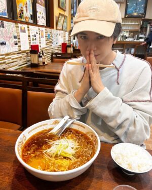 Kento Nakajima Instagram - 勝浦タンタンを食べた

#美味