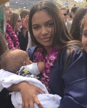 Kenya Barris Instagram - Happy 24 times around the sun to my grown ass little Bearby @kayfromthevalley Kaleigh Barris!!!!!! I love you from here to the moon and I’m so thankful that you came into my life as my first born… you changed me and my journey forever and I am grateful for all that you brought to our family.  I wish you health, happiness, and a kind spirit. 🙏🏾❤️🍾🍾🍾