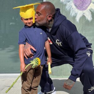 Kenya Barris Instagram - Happy Happy 7th Birthday to my BigGuy #Bronx aka #BubbaSparx aka #Bronxie!! I love you more than you will ever know Son.  Thank you for being my Clippers partner and for always being good for a joke.  Hope you enjoyed your day and can’t wait to see the man you continue to grow into!!!