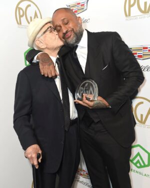 Kenya Barris Instagram - Please help me in wishing a HAPPY 101st FUCKING BIRTHDAY to my friend and brother the singular @thenormanlear!!!!!!! Love you Boss!!!! Thank you and thank God for you!!!!! ❤️❤️🙏🏾🙏🏾✊🏽✊🏽👊🏽👊🏽🔥🔥🔥🔥