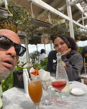 Kenya Barris Instagram - Happy 24 times around the sun to my grown ass little Bearby @kayfromthevalley Kaleigh Barris!!!!!! I love you from here to the moon and I’m so thankful that you came into my life as my first born… you changed me and my journey forever and I am grateful for all that you brought to our family.  I wish you health, happiness, and a kind spirit. 🙏🏾❤️🍾🍾🍾