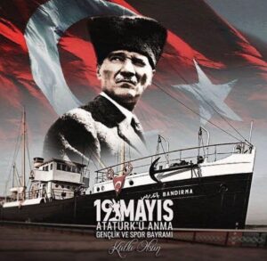 Keremcem Instagram - Geçen hafta Samsun'daydım. Bandırma vapuru düşündüğümden çok daha küçükmüş. 19 Mayıs 1919'da taşıdığı büyük yürekli adamla devleşmiş. Bir milletin kurtuluşu için Ata'sına araç olmanın gururuyla bağlı duruyordu iskelede. Türk Milletinin 19 Mayıs Atatürk'ü Anma, Gençlik ve Spor Bayramı Kutlu Olsun... Saygı, minnet ve özlemle...