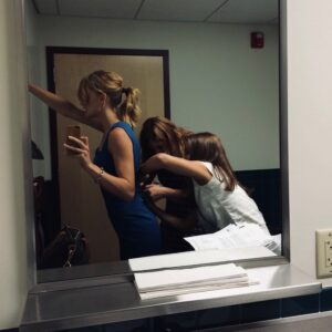 Kerry Bishé Instagram - No one works harder to make movies and shows than the crew - I’d say Behind The Scenes except they literally Make The Scenes. They arrive before I do, they stay after I’m gone, they make me better at my job, they make my job possible in the first place. They deserve AT LEAST a living wage and humane hours and probably also a parade along with our enduring gratitude.