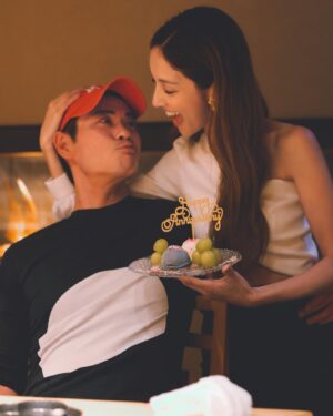Kevin Cheng Instagram - 咁就五年啦❤️😌 
Happy 5th Anniversary to us! 

#812 #SushiTokami #OMAKASE #michelin 
@sushitokami.