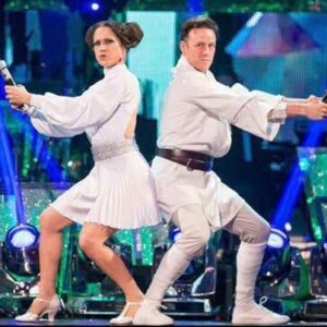 Kevin Clifton Instagram - May the 4th be with you @kelliebrightofficial @bbcstrictly