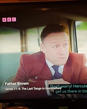 Kevin Clifton Instagram - Father Brown - Series 11 on @bbciplayer 🤓