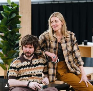 Kevin Clifton Instagram - First look pics at @222aghoststory rehearsals 
@sjdooley @buxtagram @mrjoemcfadden @donnaair