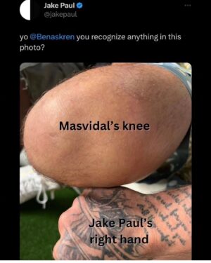 Kevin Holland Instagram - Dam @benaskren that’s dirty!!!! But aye come help me with some wrestling and I teach you how to defend a flying knee!! 🤝deal??
#mememonday