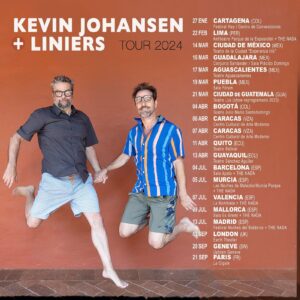 Kevin Johansen Instagram - Sigue el “Bromance World Tour”.
Con @porliniers por doquier! 🫶