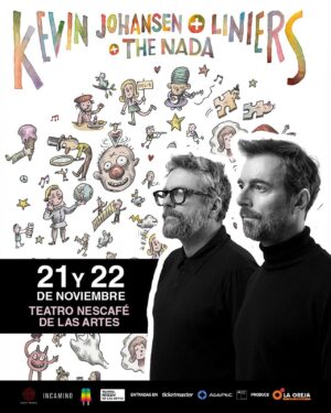 Kevin Johansen Instagram - Si, si,si! Chi, Chi, Chi, Le, Le, Le…! Al fin nos veremos con el amigo @porliniers , salú, The Nada! 🫶