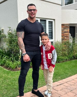 Kevin Lerena Instagram - Happy birthday to my first born 😍 Brooklyn I love you my son ☀️ The day you came into my life everything changed! Everything evolved and the biggest blessing was bestowed upon us 🙏 You the most incredible child, with manners and such respect! I’m so proud of you! I love you so much and I will love you forever! My champ ❤️