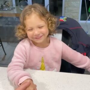 Kevin Lerena Instagram - Happy birthday my beautiful princess! 7 years have flown by and I am so grateful for every moment spent with you … Your light and love bring so much joy to my life. I love you dearly 💕