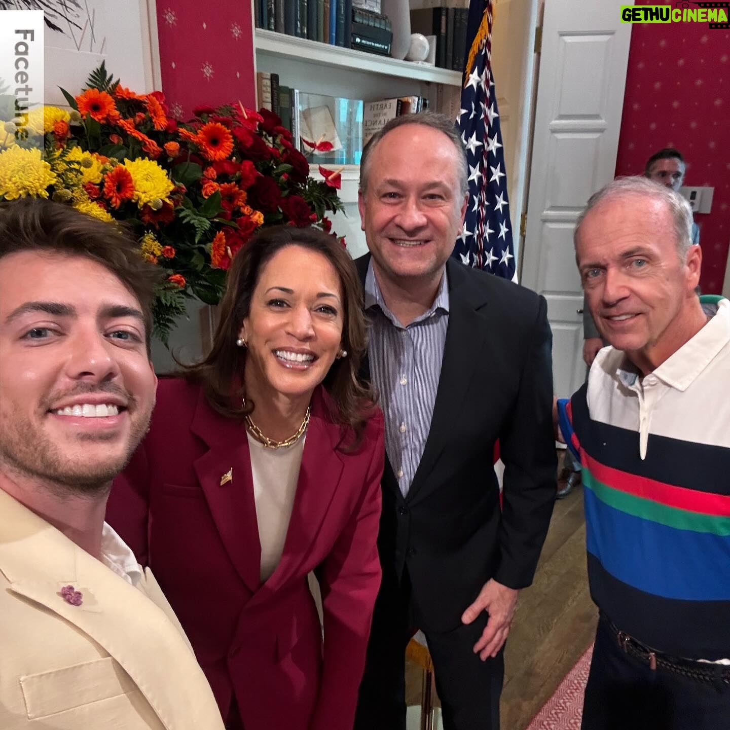 Kevin McHale - 17.2K Likes - Happy Father’s Day to Daddio! Got to go to the @vp’s Pride event this week in DC and he was a hit! The rest of the week people just kept talking about him - per usual. King Cale, the life of the party, the man who can befriend a brick wall.
*fun fact/ rumor but I like it: this is the first even held at the newly expanded outdoor area. The $ was initially put aside for the expansion by the last VP. So the first event was a Pride event and the first time a drag queen performed at the residence - @66wind99! Poetic. 🌈
Thank you @shanewjordan & @drrickhendrix for including us in this special event. And thank you to everyone who was so kind to my dad, he hasn’t stopped talking about meeting so many wonderful people!