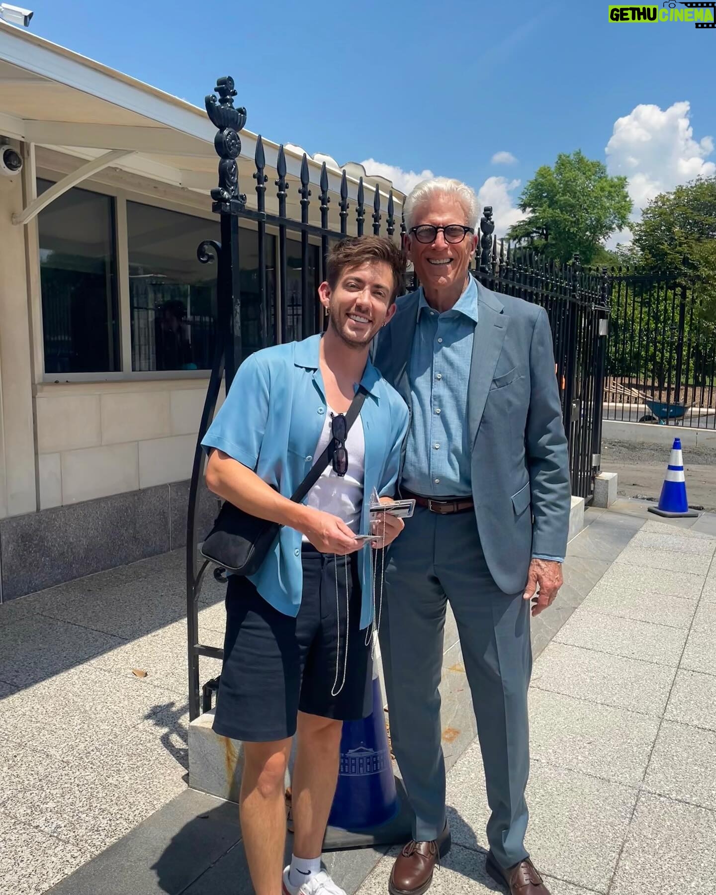 Kevin McHale - 12.8K Likes - My mom walked into the Oval Office and said, “is this the REAL Oval Office?” Maybe I’ve worked in TV too long, but this was how we all felt. This was so surreal & special. Being able to take my fam on a White House tour was such a gift & was only possible because of the kindness of @johnwmccarthy (happy birthday!) & @shanewjordan - thank you so much for making this happen!