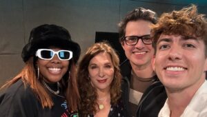 Kevin McHale Instagram - We got to spend the day together with Naya’s voice blasting through the speakers, surrounded by that voice! Ugh, her voice. There’s just nothing better. 

Thank you for letting us take over your studio, @harmonysamuels and thanks for leading the way, @msamberpriley. We wanted to handle “Prayer For The Broken” with care, making sure not 1 vocal of Naya’s was touched. When @msamberpriley went into the booth and sang a harmony in the second verse we all stopped and looked at each other - hearing them together again, for a brief moment the smiles we’d slapped on to get through the day broke. The world is a better place because Naya was in it and we all got to bear witness to her incredible gifts.

Thank you to @isaachasson1 & @lindyrobbins123 who made such an incredible song and have agreed to donate all of their proceeds to @alexandriahousela. May her legacy live on in all of us and each time you blast her music, watch a scene, or share a memory ♥️ Merry Snixxmas! Links in bio to stream and to donate to @alexandriahousela!

A HUGE thank you to all of those who donated their time and talents to make this all come together:
“Prayer For The Broken”
Producer & writer: @isaachasson1 
Writer: @lindyrobbins123 
Engineer: @itsfrankturbo 
Master: @masteredbyjoebozzi 
Studio: @harmonysamuels 

Video content shot by: @alexroselang 
Edited by: @justinthorneme 

Cover art: @solmaz_saberi 
Logo: @heylazyboys 

And an extra special thank you to @isaacstartime, @jrregisford & @matthodgson2007 for putting all the pieces together!