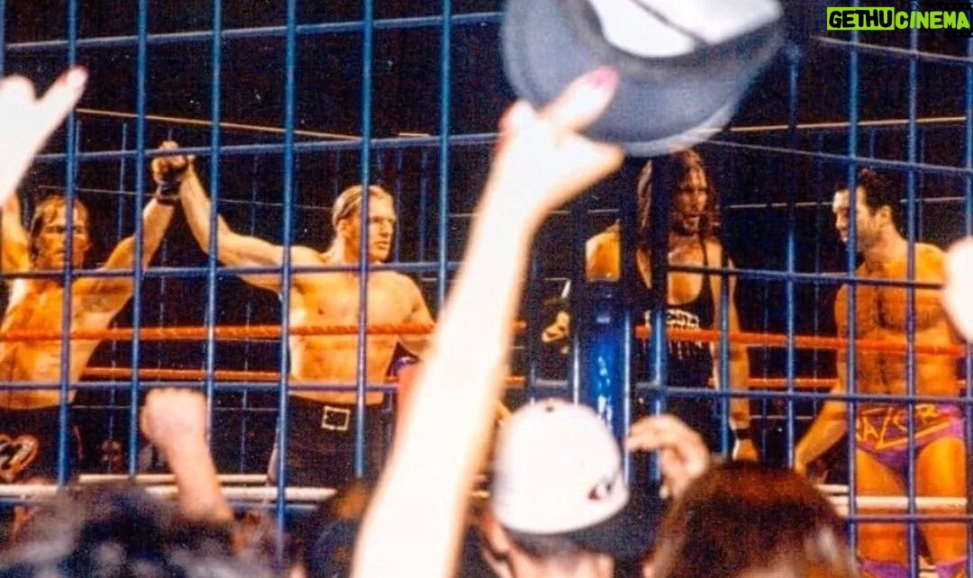 Kevin Nash - 17.7K Likes - 26 Years. Don't remember ever seeing this photo. We walked out of the ring like it was just another night. Had no idea it would become a moment in time that would be talked about 26 years later. Kliq 4 life.