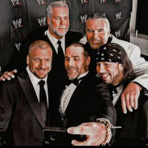 Kevin Nash Instagram - The Kliq. I just see 4 of my brothers. 9 HOF rings between us. Would and should be 10 but Paul won't  put HHH in solo. I often see ratings on factions. NWO,4Horseman, Evolution, Shild,All elite. Bullet Club. I honestly feel that the Kliq is the most powerful faction. One it's  a shoot. Two 2 members run the number one wrestling product in the world and three read one and two again. It wasn't booked it was divine Intervention. I've lived a blessed life. I've suffered great loss.  But at 63 years old I still have 3 men I can count on with my life