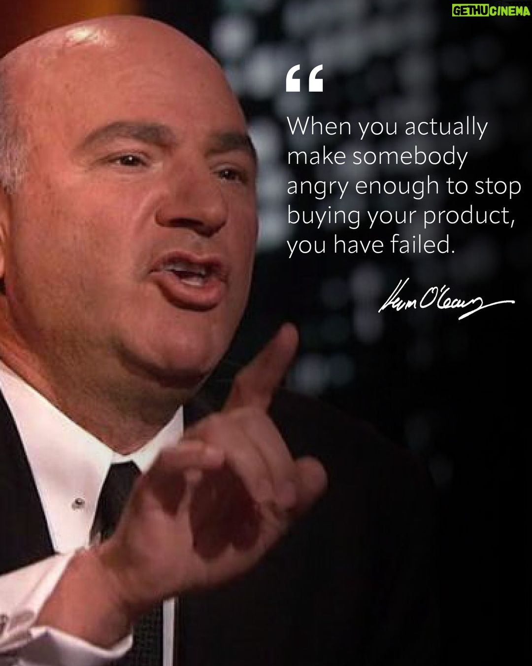 Kevin O'Leary - 2.8K Likes - People can smell BS a mile away. You canāt use partisan issues that you don't really believe in to sell people stuff. It wonāt work, and it's not good business. People may not like your message, but if you lie to them, youāre going to be cancelled in two seconds, so youāve got to be transparent.
When you make a large group of your customers angry enough to stop buying your product, you have killed your business. You have lost the game, and you've failed.