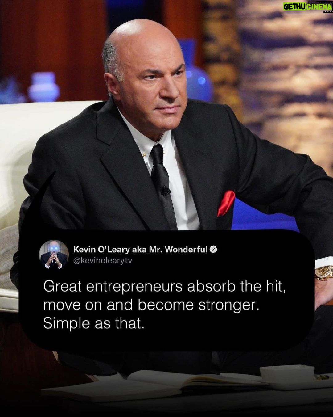 Kevin O'Leary - 6.4K Likes - What I canāt stand is someone who has never run a business telling me that they are worth a million dollars.
Everyone fails, and I prefer to invest in entrepreneurs who have failed once or more because the sting of failure is one of the best motivators to get it right the next time. Great entrepreneurs absorb the hit, move on, and become stronger.