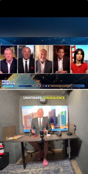 Kevin O'Leary Instagram - This is the law of unintended consequence. If Trump becomes president I think he has a big debt to Alvin Bragg.