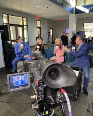Kevin Sorbo Instagram - At Liberty University being interviewed by America Voice promoting Miracleineasttexas.com. Order your tickets now!