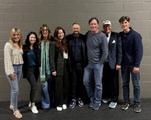 Kevin Sorbo Instagram - At Nate Bergatze show backstage with my family. So funny!!