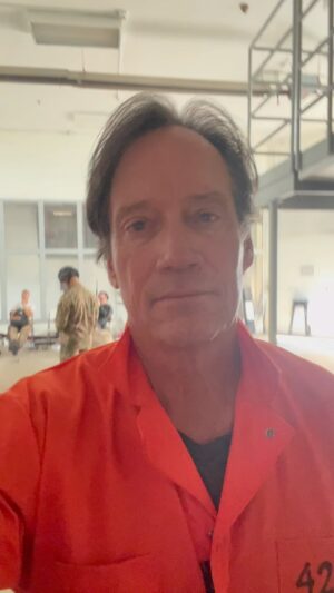 Kevin Sorbo Instagram - On the set in jail