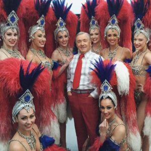 Kevin Spacey Instagram - Heeeeere’s Johnny! Honored to host the #amfARCannes tonight #Renault #MakeYourTimeGreat
