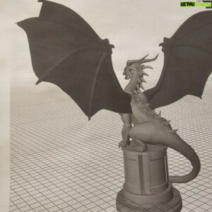 Kevin Stones Instagram - I'm having SRS Fabrication build a small scale foam version of my Dragon for the client to showcase and use for marketing. Looking good so far !!
#srsfabrication SRS Fabrication Inc.